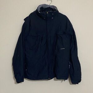 Ride snowboard cell series Men Black Jacket coat heavy duty lined ski winter L